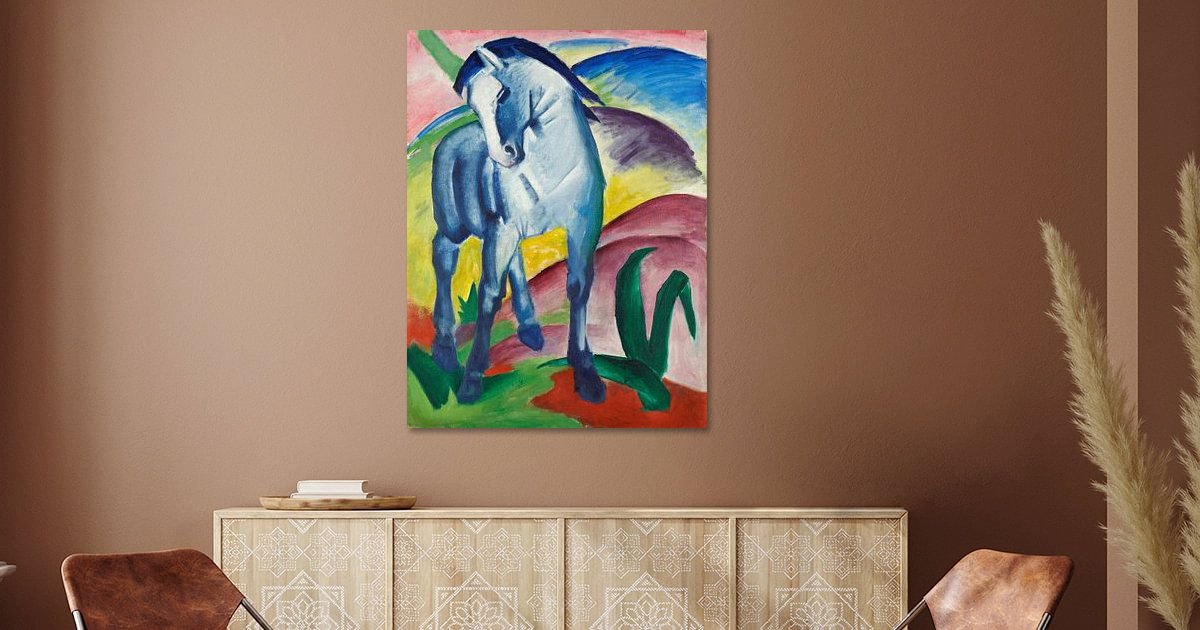 Franz Marc Sur Toile, Poster, Aluminium, ArtFrame Ou Tirage Encadré